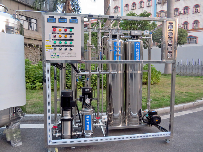 0.25T/H二級(jí)反滲透純化水系統(tǒng)_不銹鋼304全自動(dòng)二級(jí)反滲透設(shè)備